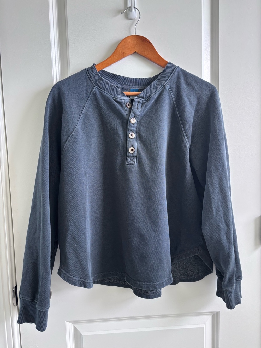 Old Navy Dark Denim Blue Crewneck Sweatshirt